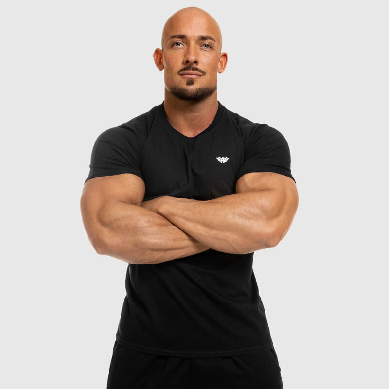 Pánské fitness triko černé od Iron Aesthetics a.k.a. Monstashop